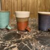 Self Draining Scrubby Holder for kitchen sinks teal, bronze, and navy