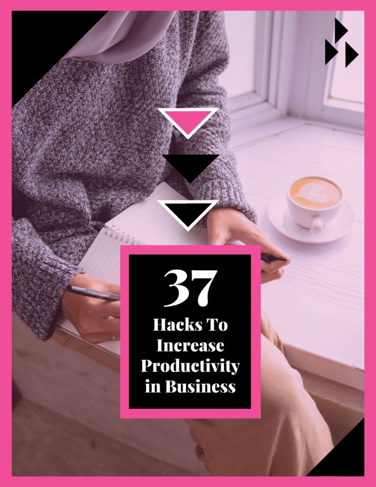 Resource eBook 37 Hacks to Increase Productivity in Business