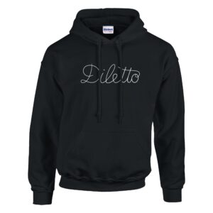 Diletto Classic Black Hoodie