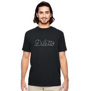 Diletto Logo Black T-Shirt