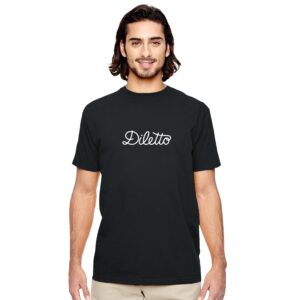 Diletto Logo Black T-Shirt